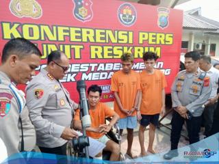Polsek Medan Tembung Tangkap Suami Aniaya Istri Hingga Tewas